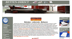 Desktop Screenshot of betten-direct.de